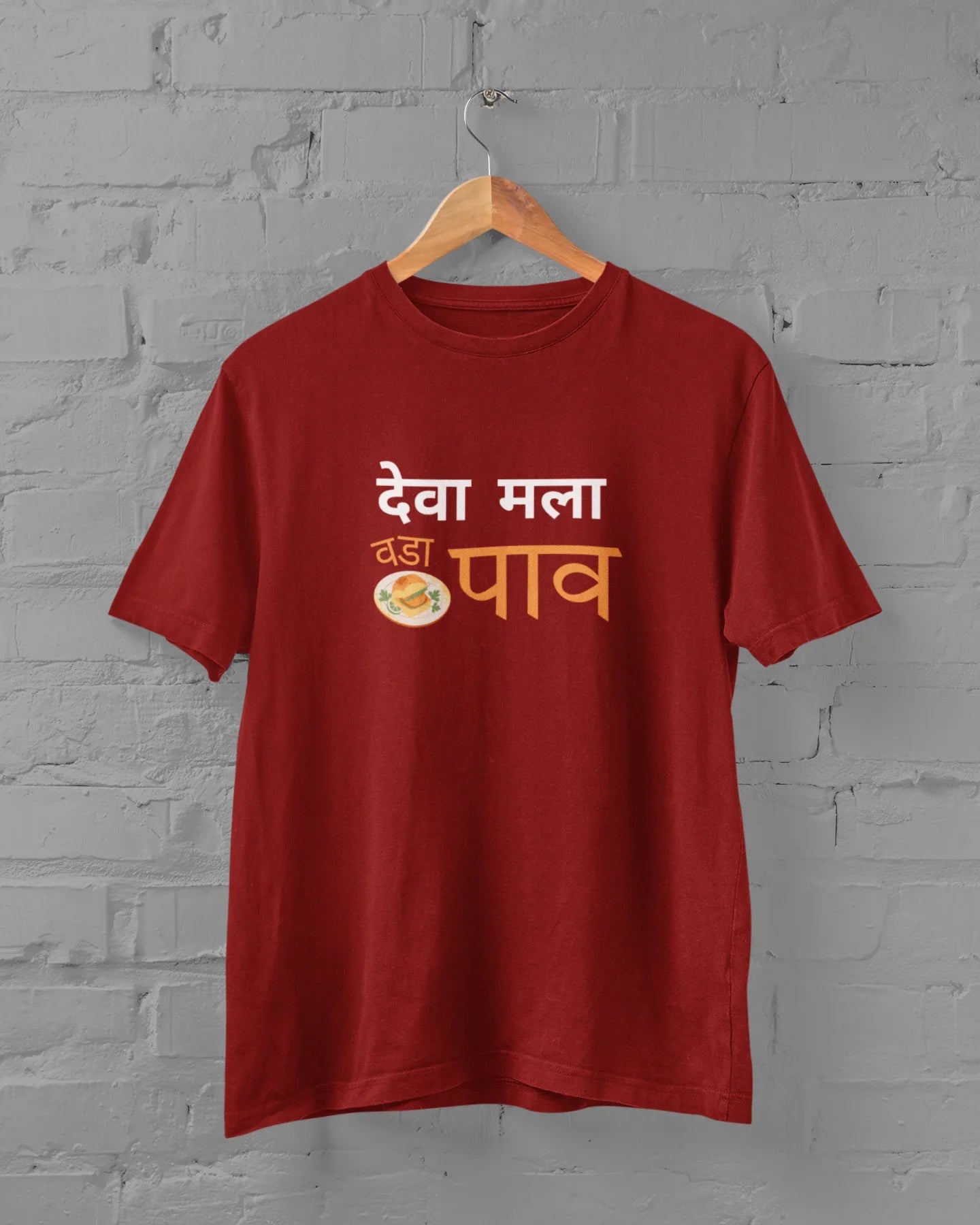 Deva mala Vada Paav Unisex Plus Size T-Shirt - Sigma Trends