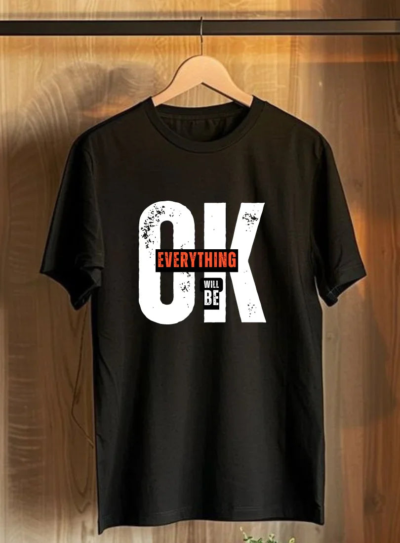 Everything Will Be Ok Plus Size T-Shirt - Sigma Trends