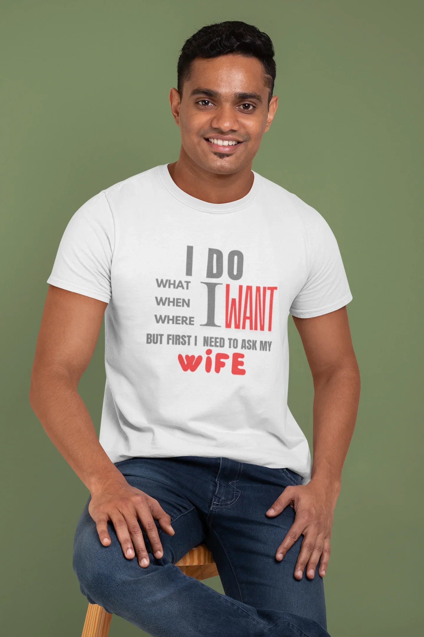 I Do What I Want But First I Need To Ask My Wife Plus Size T Shirt - Sigma Trends