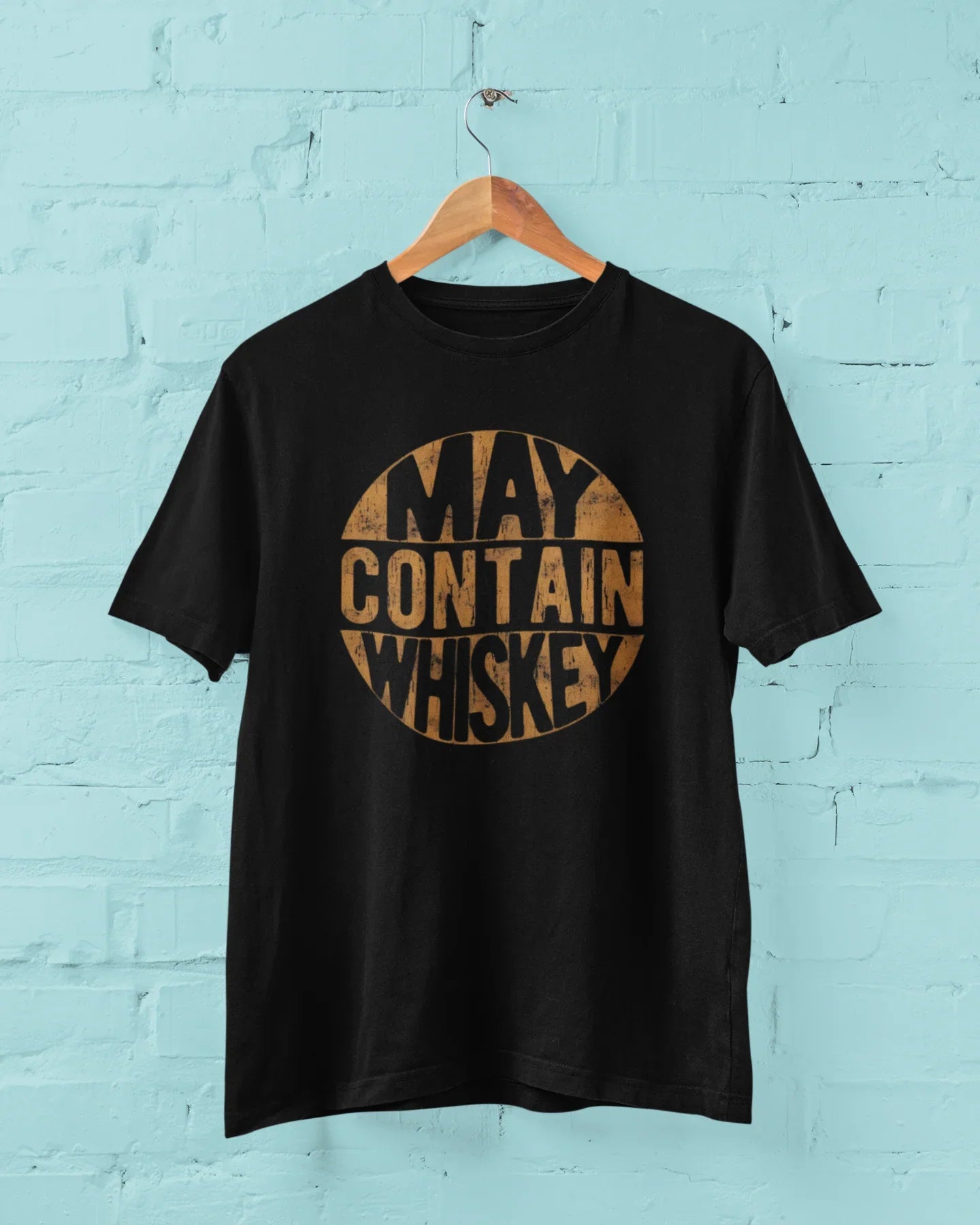 May Contain Whiskey Plus Size T-Shirt - Sigma Trends
