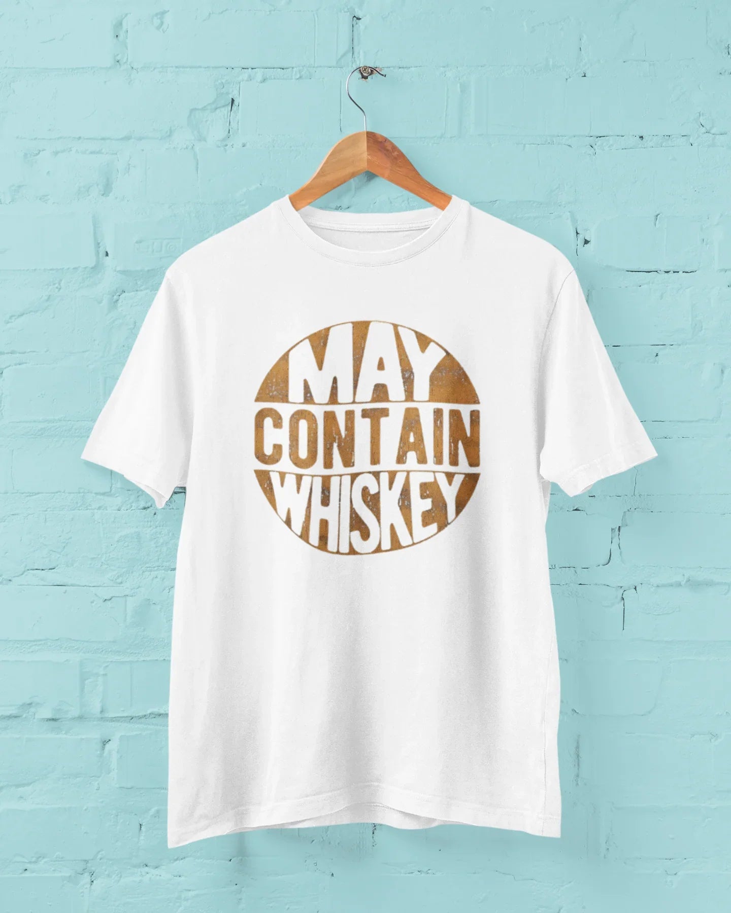 May Contain Whiskey Plus Size T-Shirt - Sigma Trends
