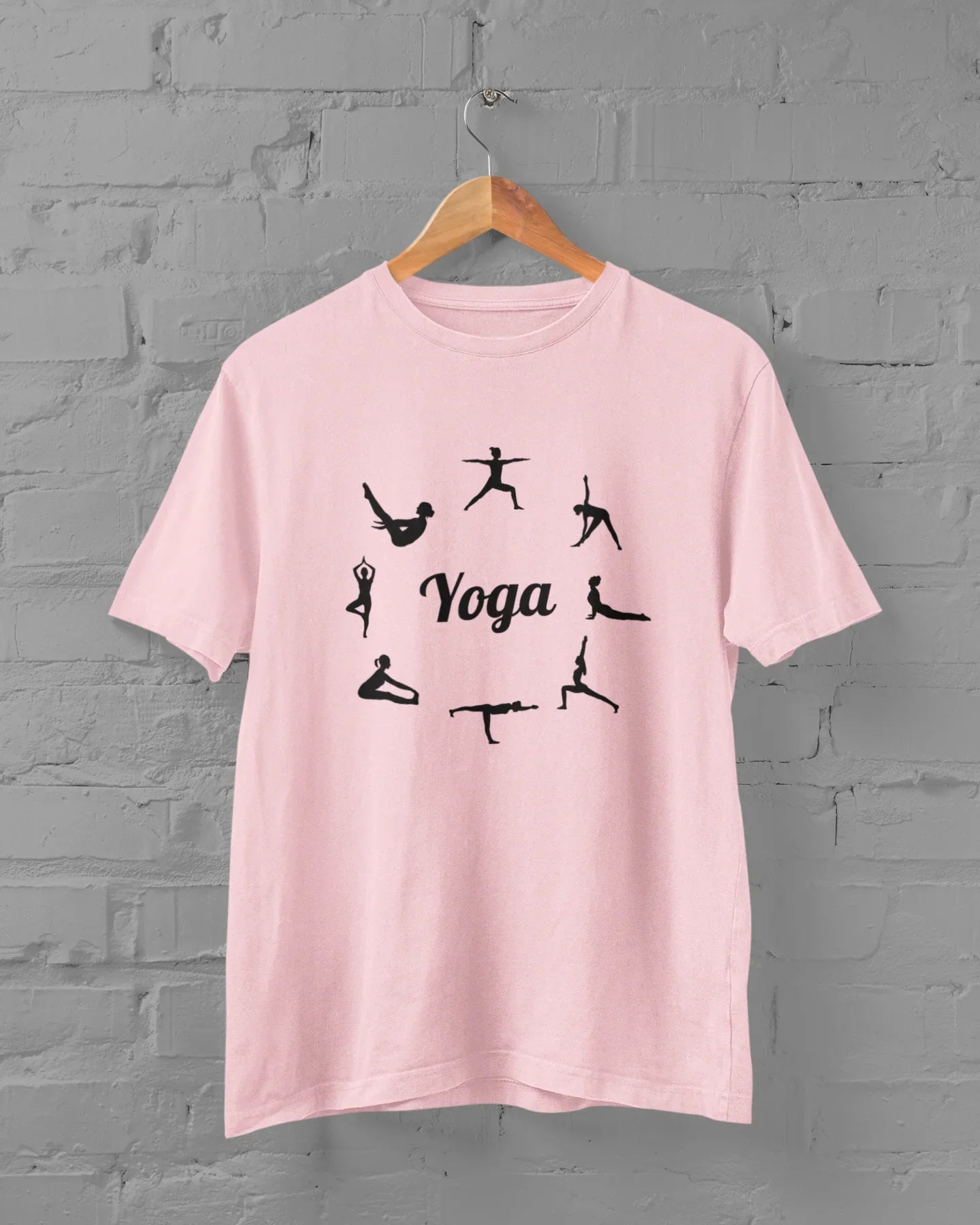 Yoga Poses Plus Size T-Shirt – Unisex Cotton Tee for Yoga Lovers - Sigma Trends