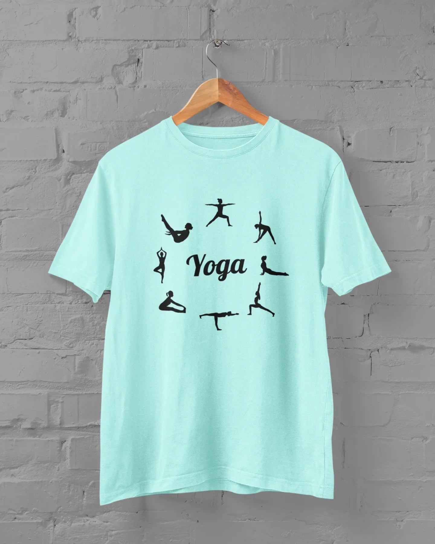 Yoga Poses Plus Size T-Shirt – Unisex Cotton Tee for Yoga Lovers - Sigma Trends