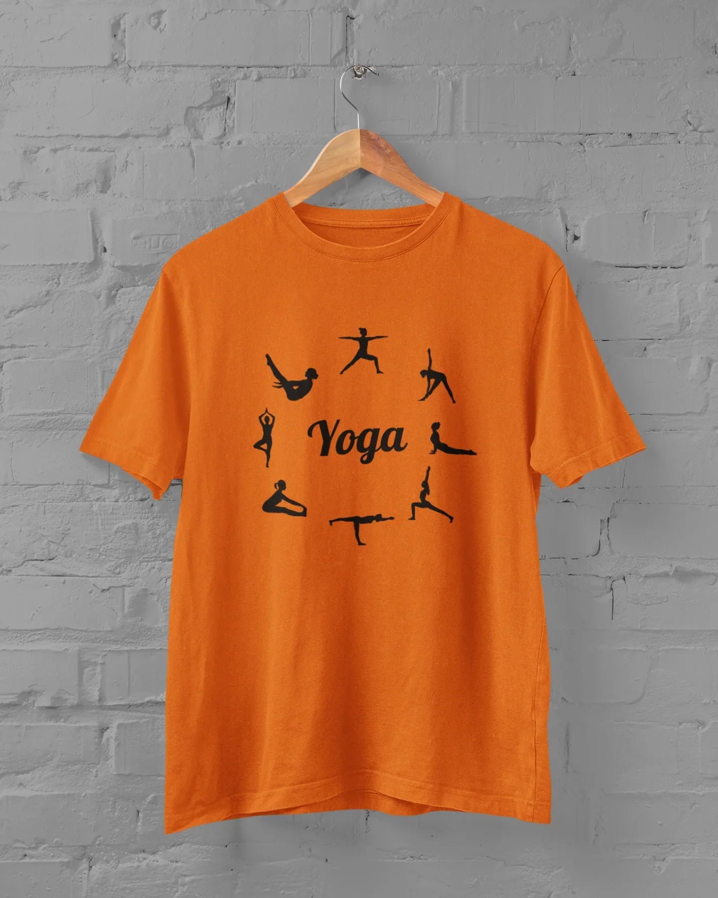 Yoga Poses Plus Size T-Shirt – Unisex Cotton Tee for Yoga Lovers - Sigma Trends