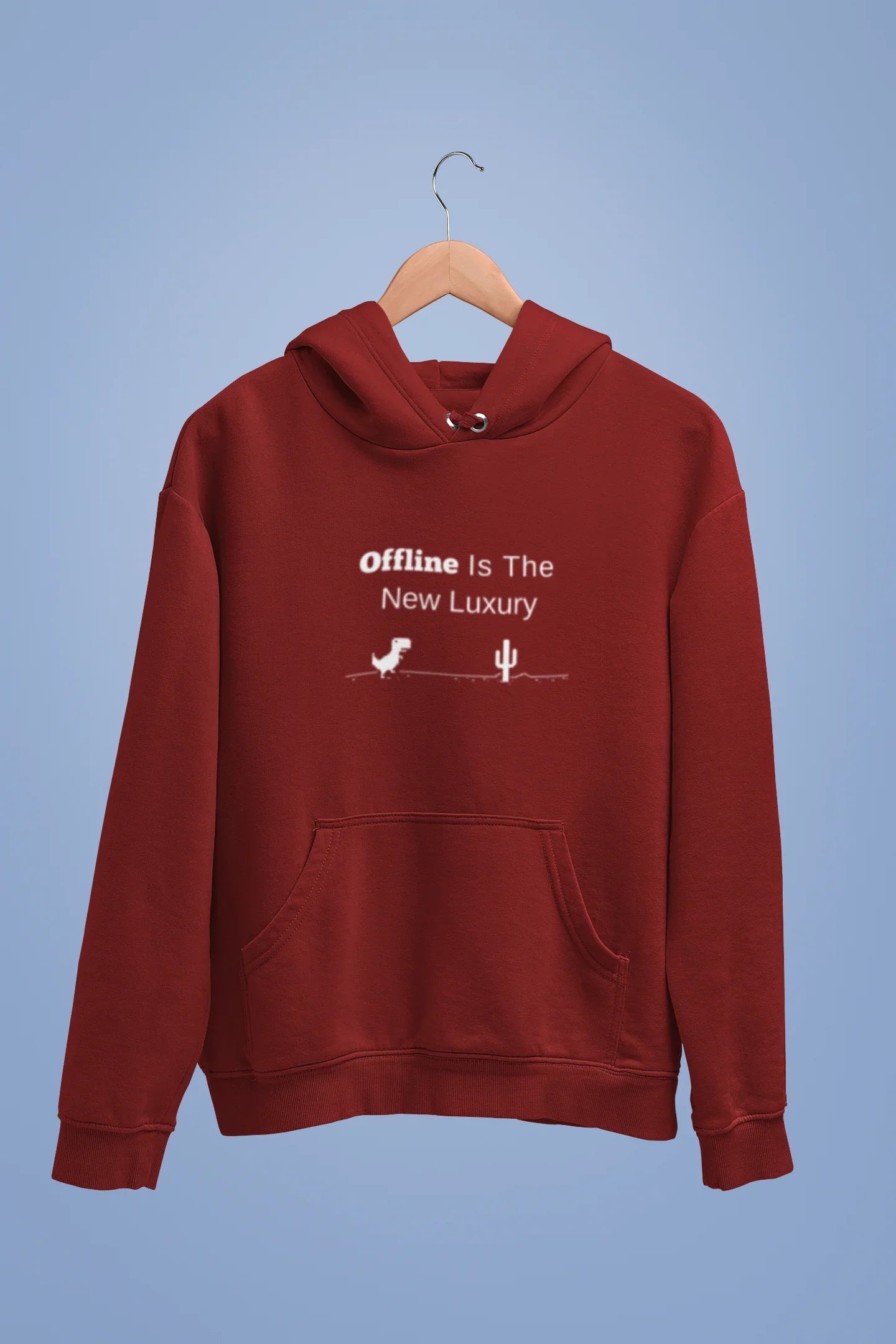 Offline Is The New Luxury Unisex Hoodie Sweatshirt - Sigma Trends