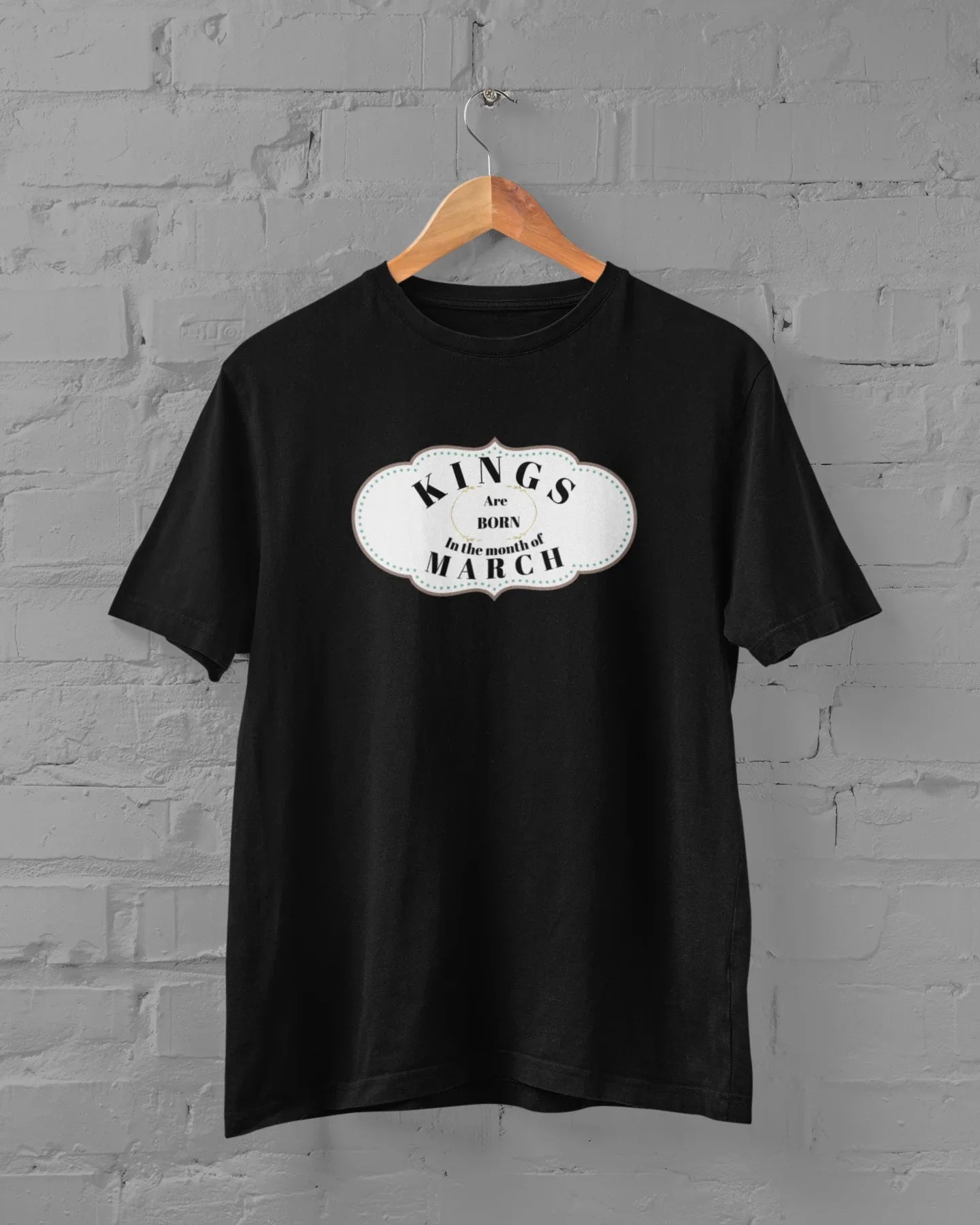 Kings Are Born In March Unisex Plus Size T-Shirt - Sigma Trends