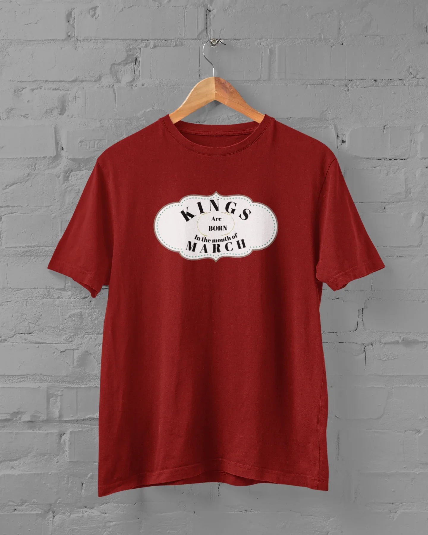 Kings Are Born In March Unisex Plus Size T-Shirt - Sigma Trends