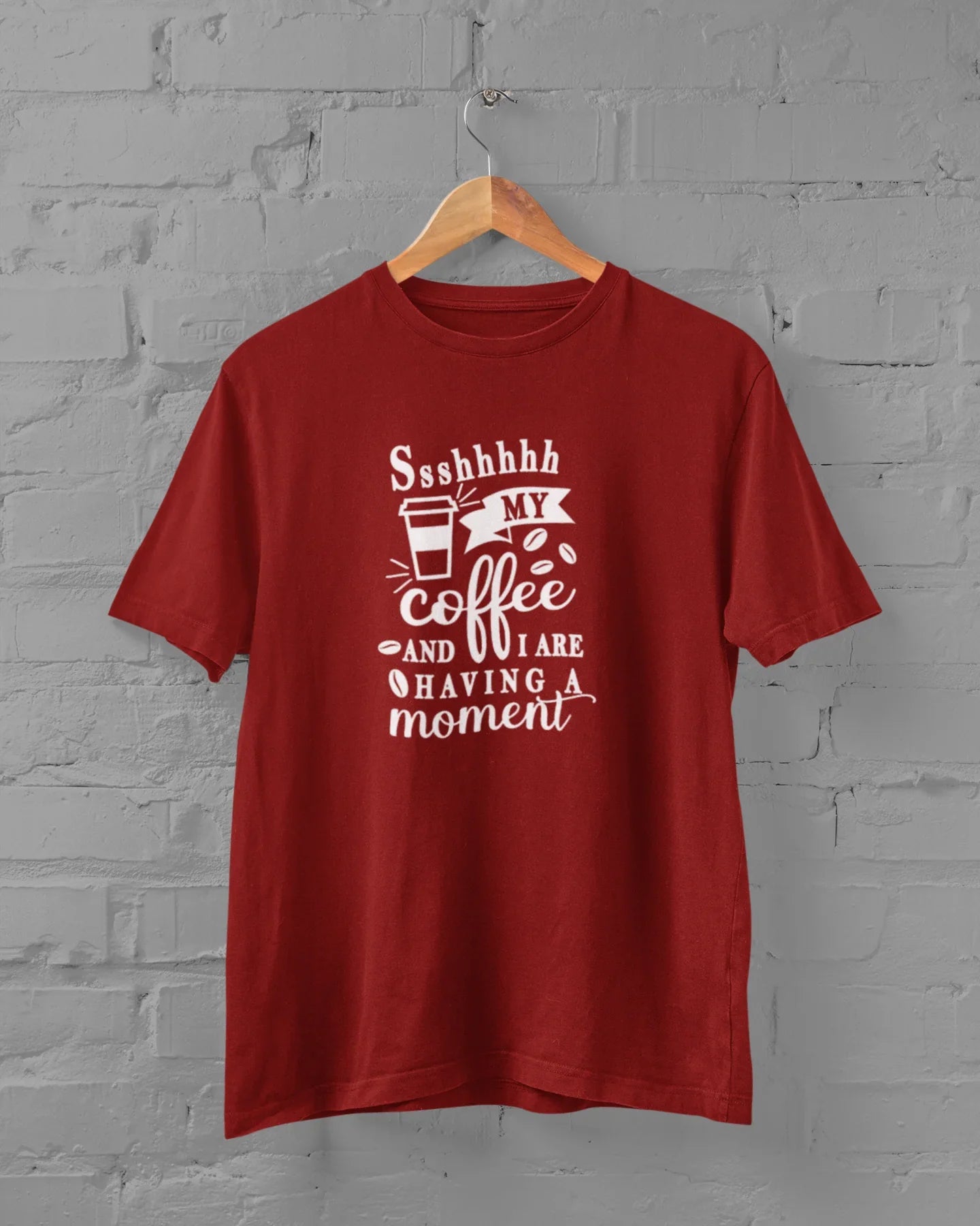 My Coffee and I Are Having A Moment – Unisex Plus Size T-Shirt - Sigma Trends