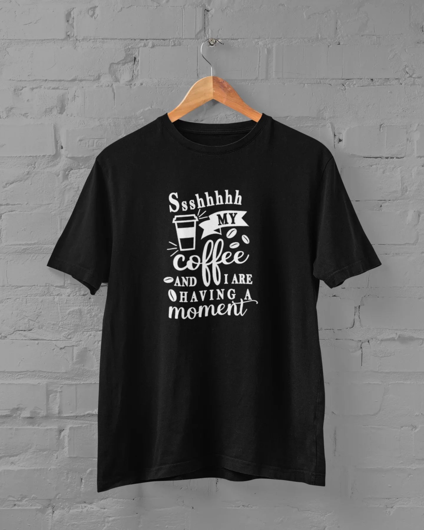 My Coffee and I Are Having A Moment – Unisex Plus Size T-Shirt - Sigma Trends
