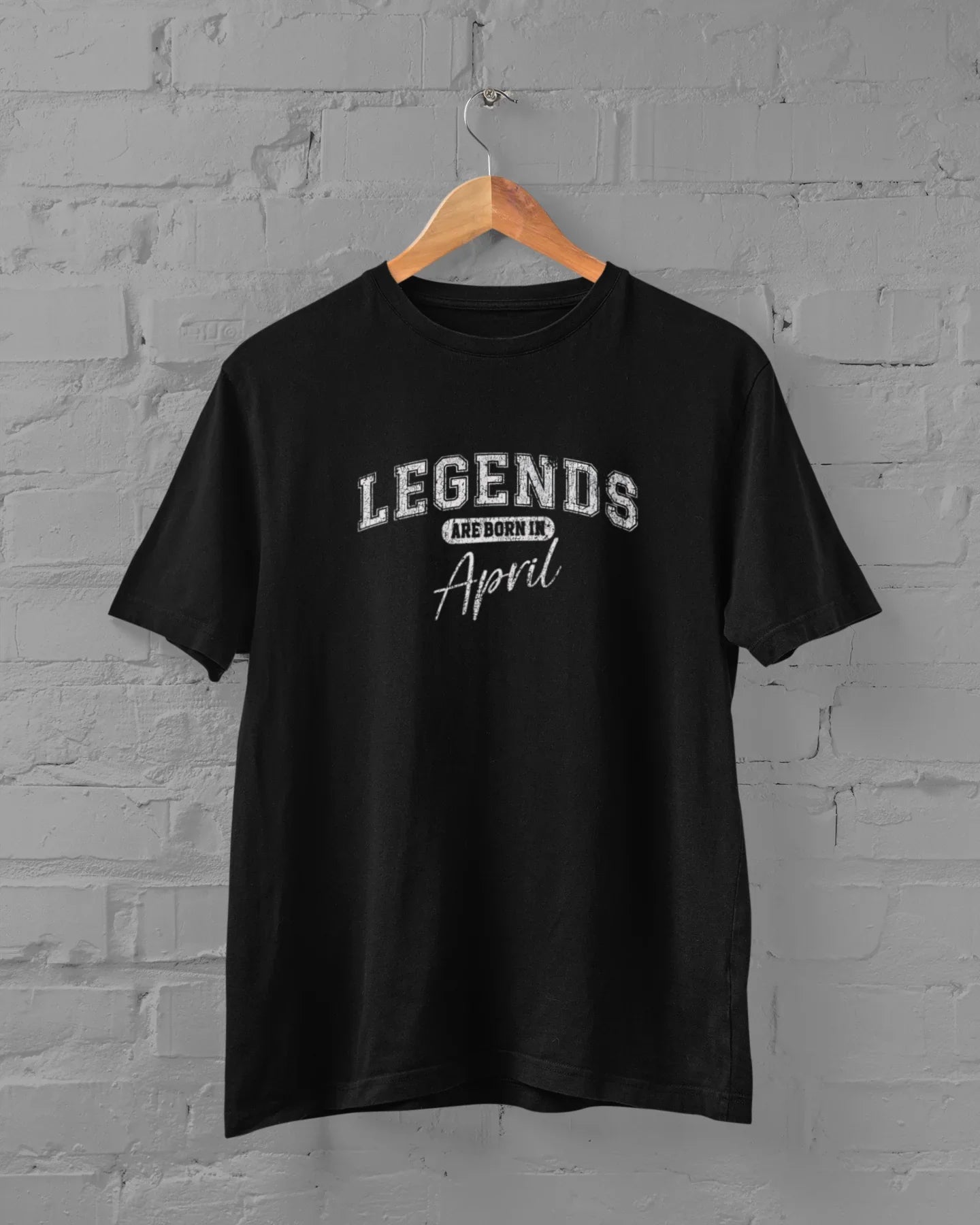 Legends Are Born In April Plus Size Unisex T-Shirt - Sigma Trends