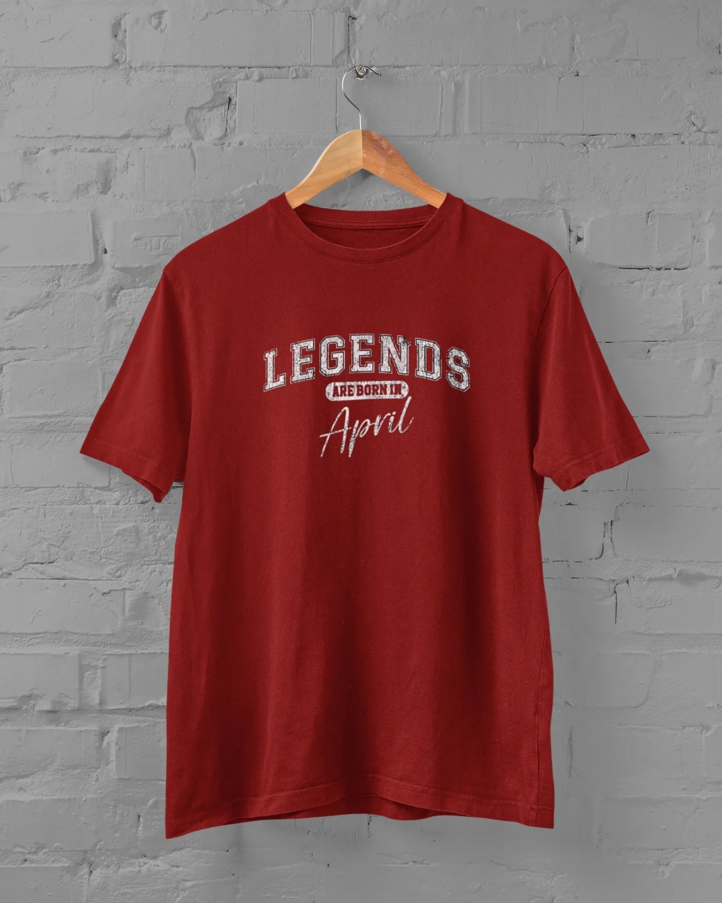 Legends Are Born In April Plus Size Unisex T-Shirt - Sigma Trends
