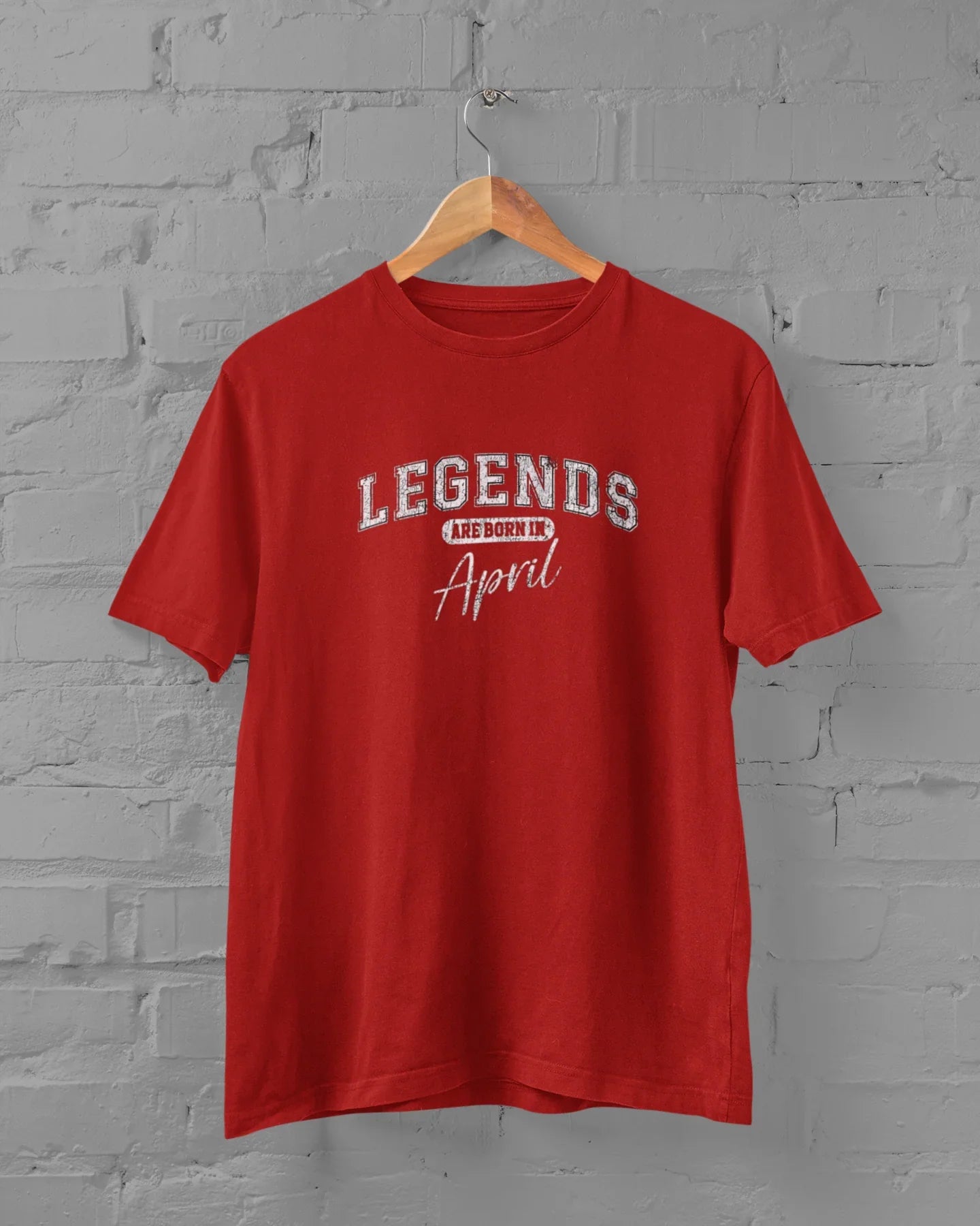 Legends Are Born In April Plus Size Unisex T-Shirt - Sigma Trends