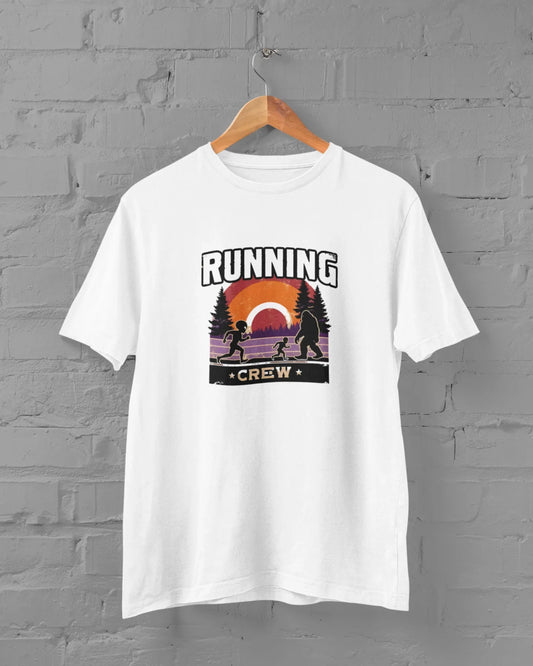 Running Crew Plus Size Unisex T-Shirt - Sigma Trends