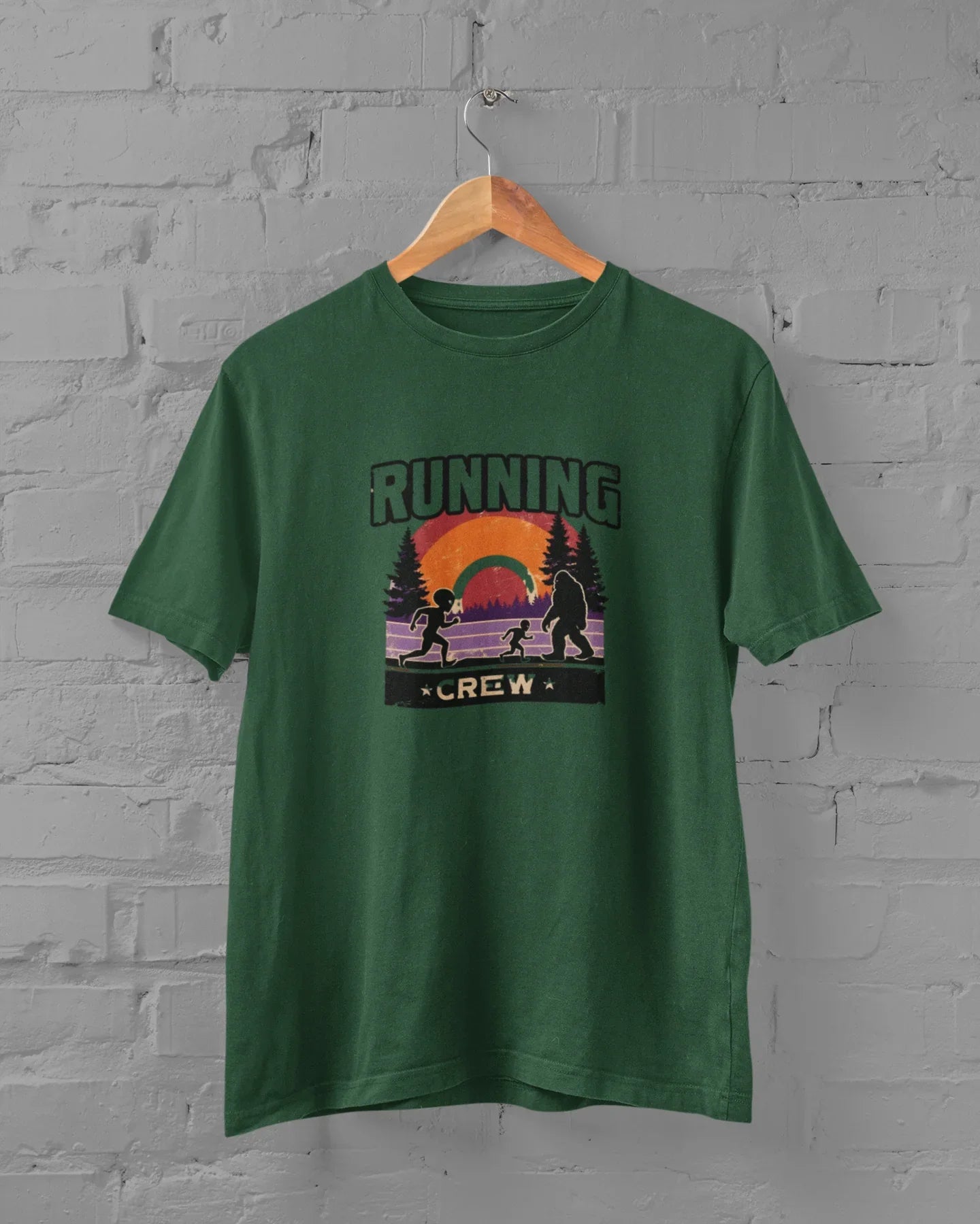 Running Crew Plus Size Unisex T-Shirt - Sigma Trends