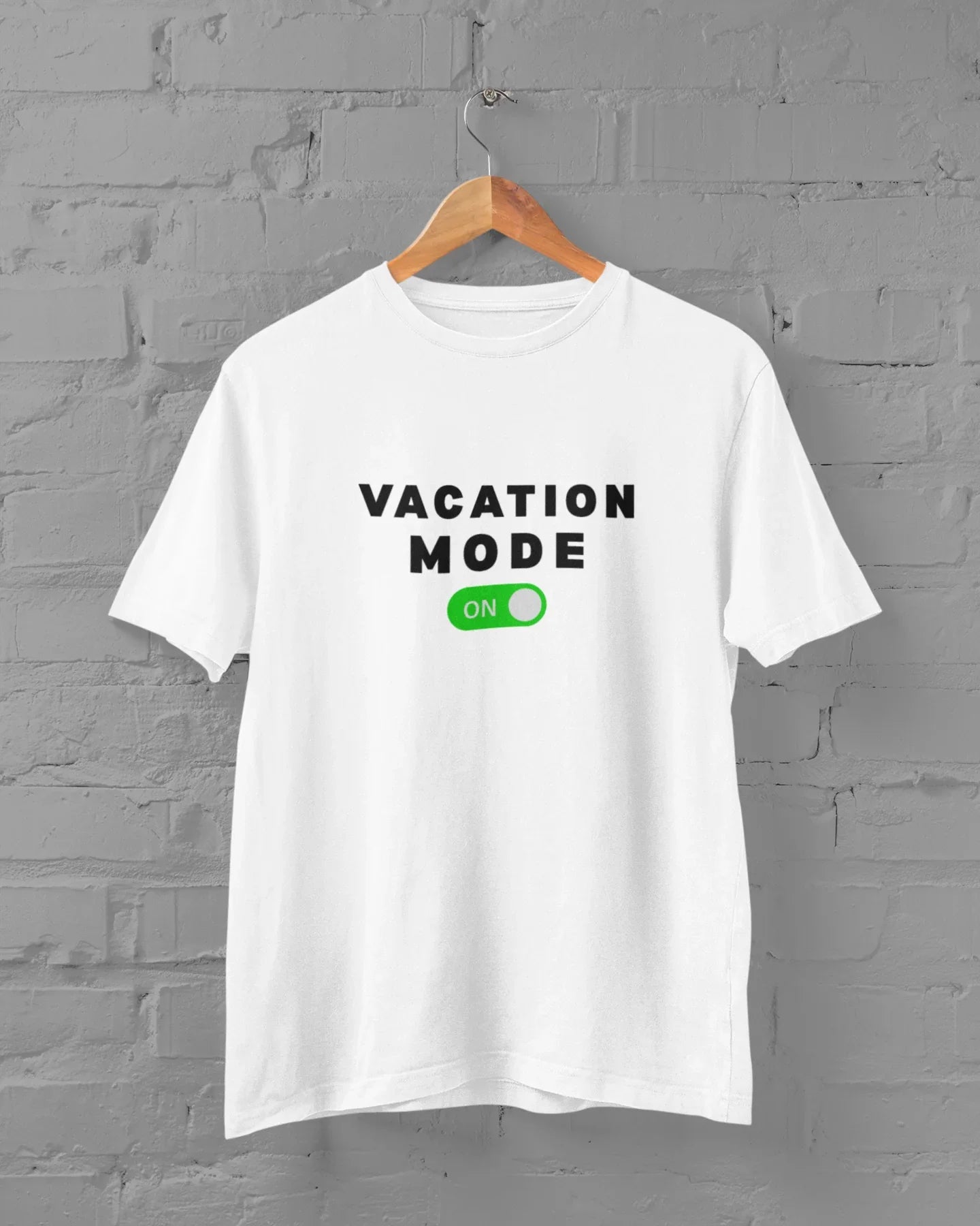 Funny Vacation Mode On Plus Size Unisex T-Shirt - Travel Wear & Holiday Outfit - Sigma Trends