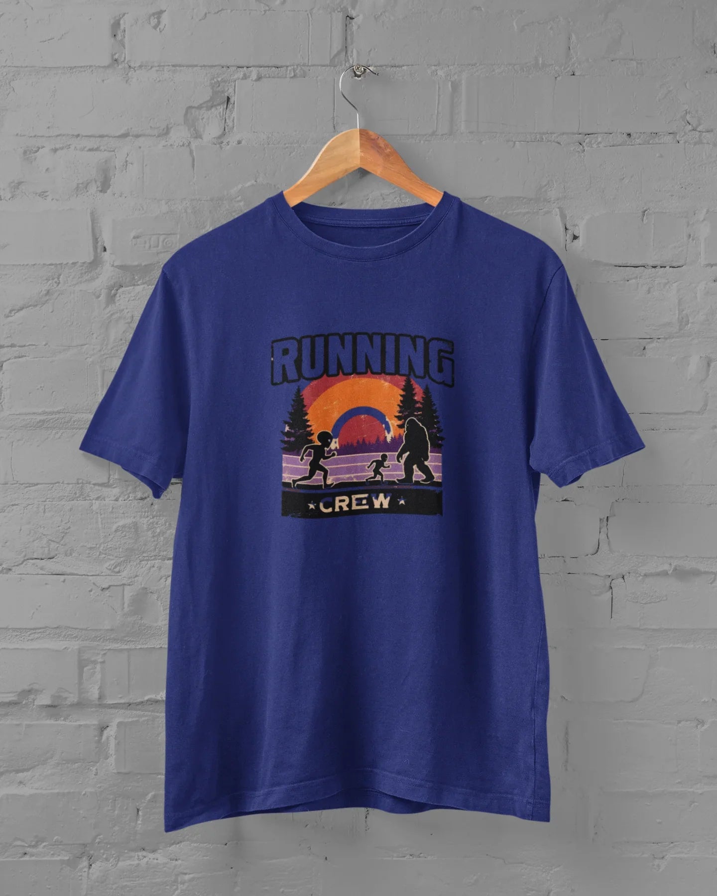 Running Crew Plus Size Unisex T-Shirt - Sigma Trends