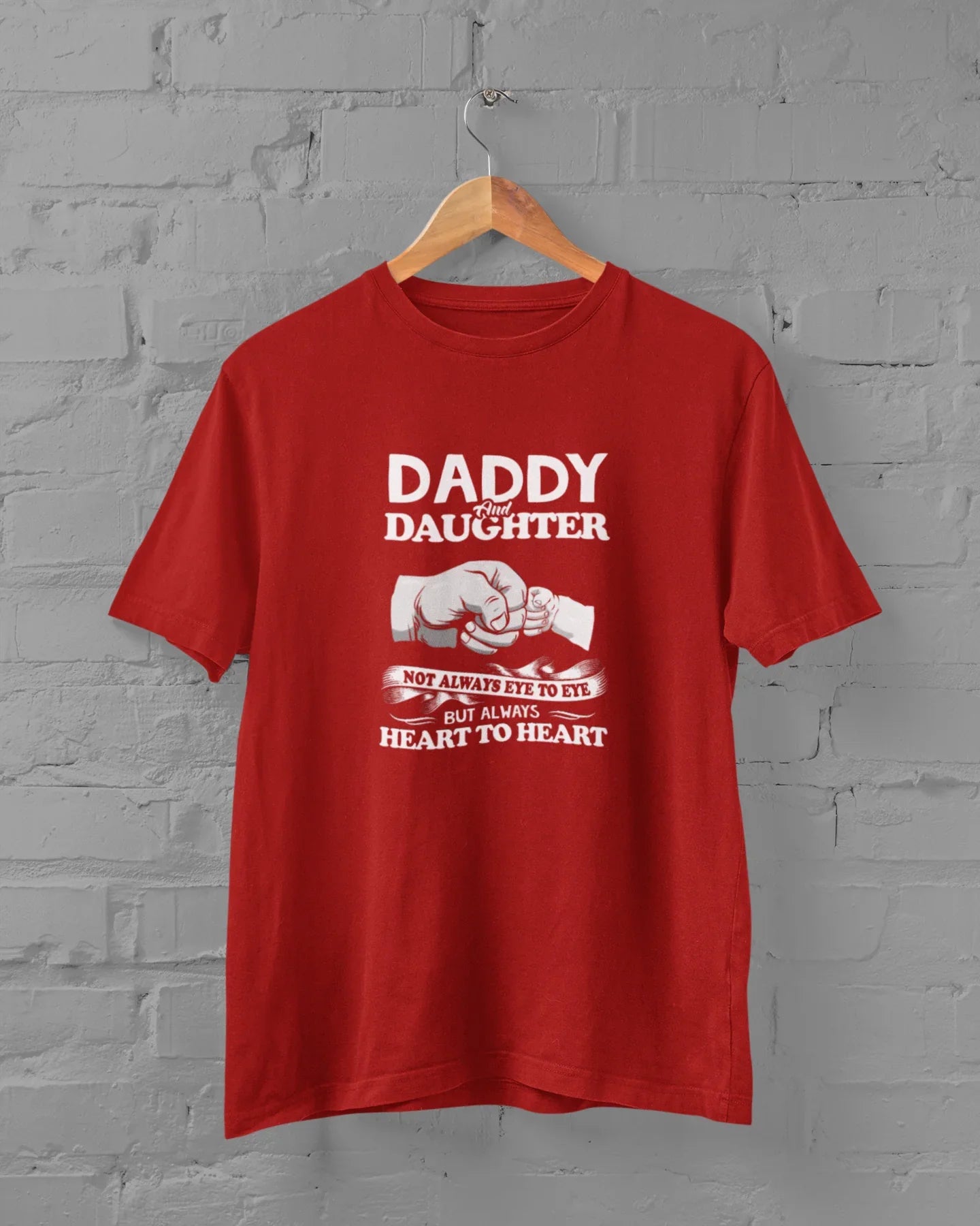 Daddy and Daughter Not Always Eye to Eye Unisex Plus Size T-Shirt - Sigma Trends