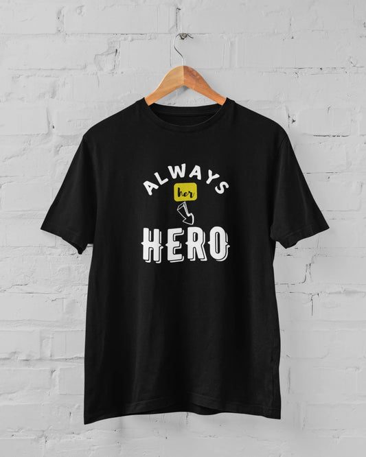 Always Her Hero Plus Size Men's T-Shirt - Sigma Trends