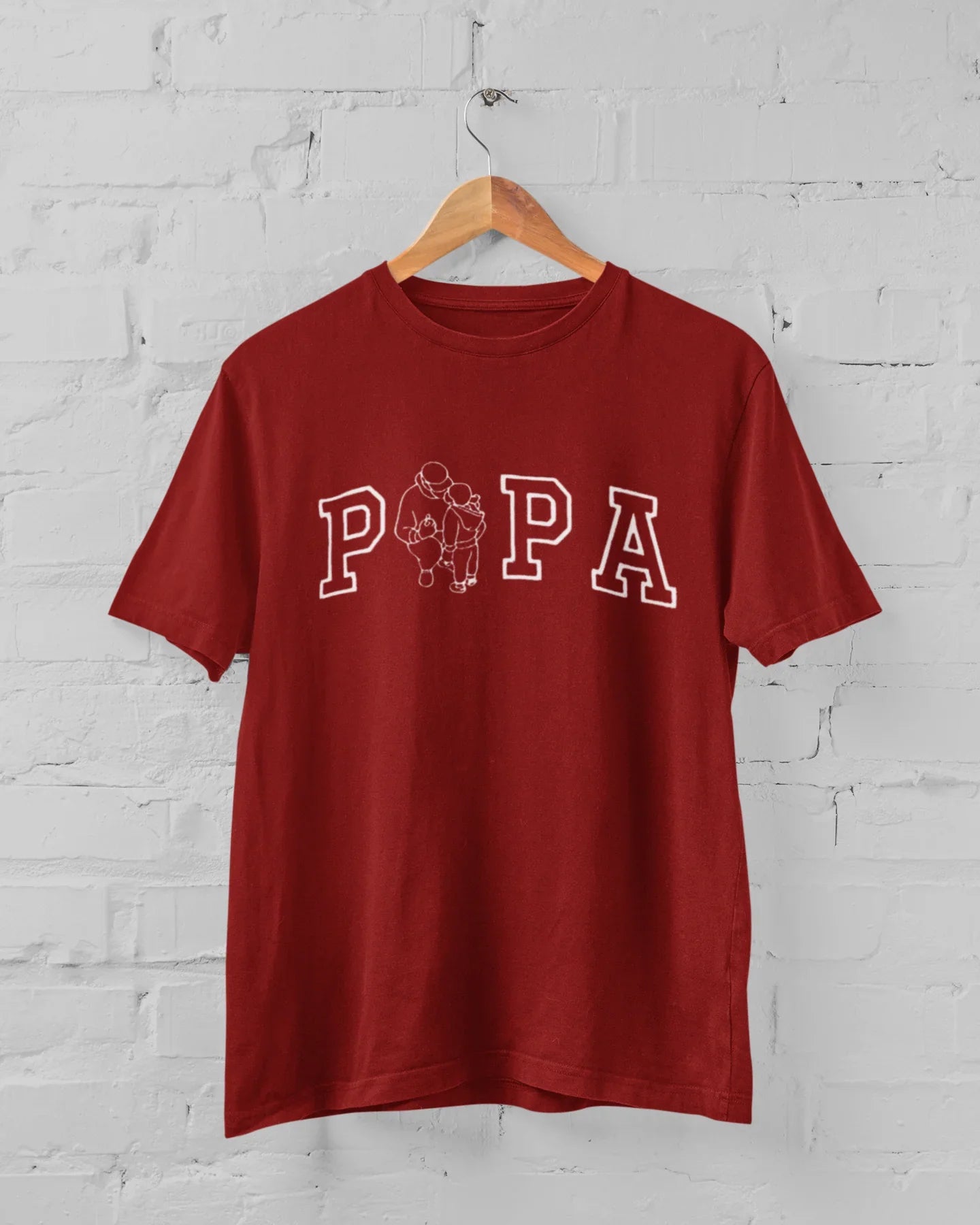 Papa Plus Size T-Shirt - Sigma Trends