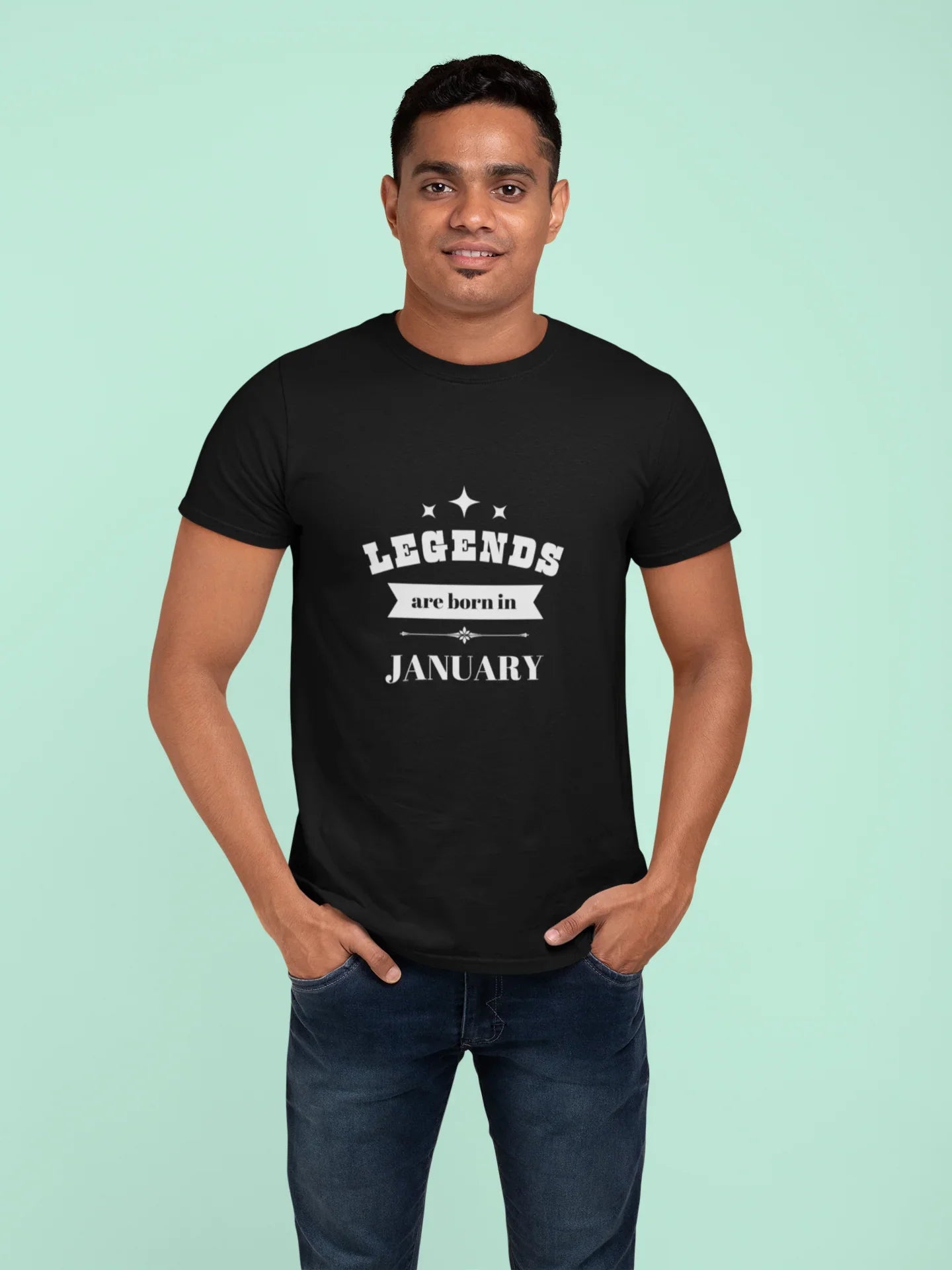 Legends Are Born In January Plus Size T-Shirt - Sigma Trends