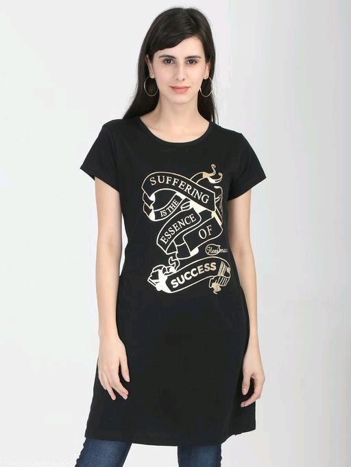 Cotton Printed Long Top - Sigma Trends