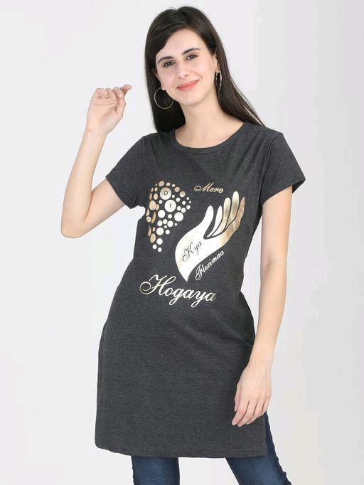 Cotton Printed Long Top - Sigma Trends
