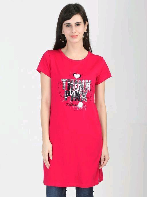 Cotton Printed Long Top - Sigma Trends