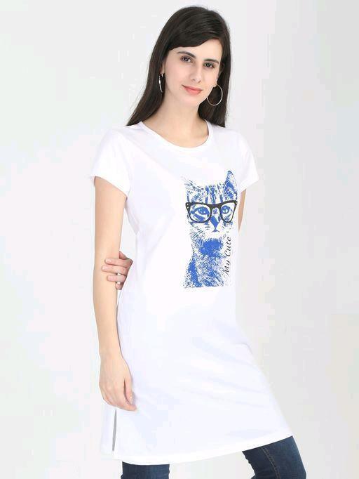Cotton Printed Long Top - Sigma Trends