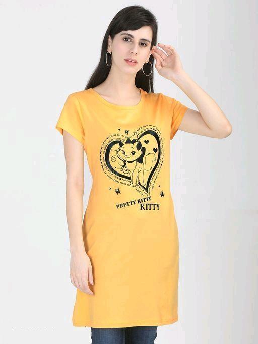 Cotton Printed Long Top - Sigma Trends