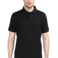 Plain Black Plus Size Half Sleeve Polo T-Shirt