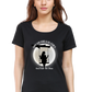 Dream The Galaxies And Touch The Stars Women's Black T-Shirt - sigmatrends