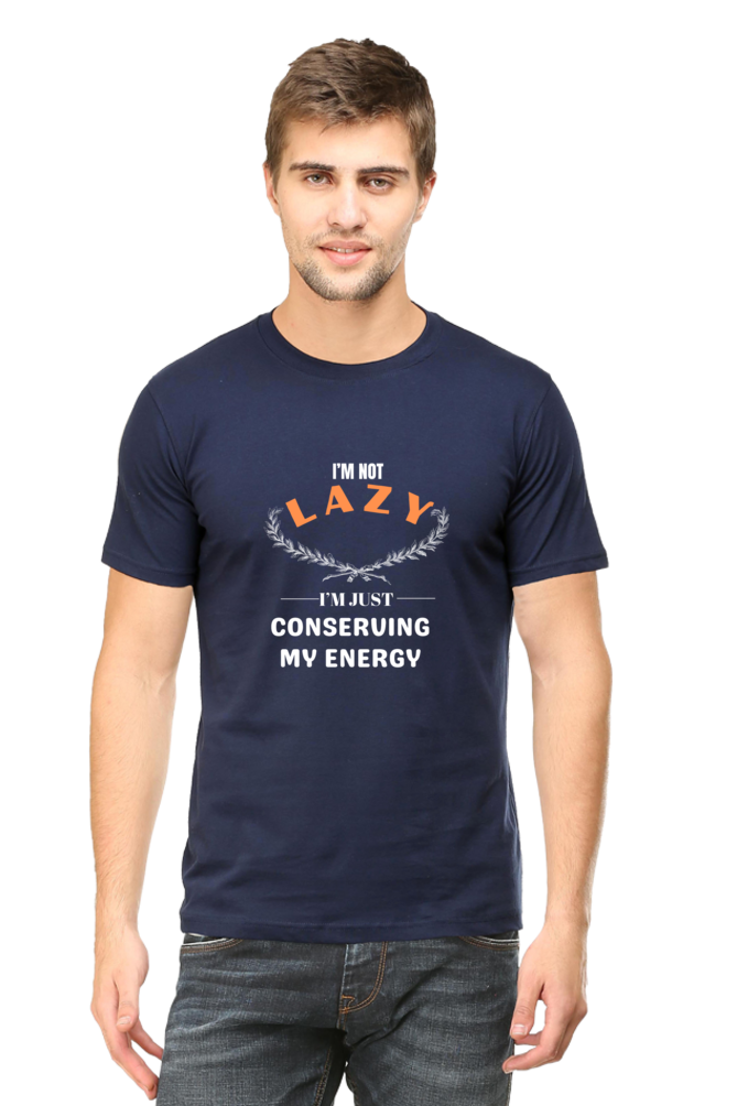 I'm Not Lazy I'm Just Conserving My Energy Plus Size T-Shirt