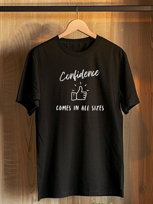 Confidence Comes In All Sizes Plus Size T-Shirt - sigmatrends