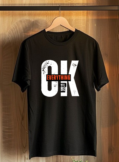 Everything Will Be Ok Plus Size T-Shirt - sigmatrends