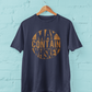 May Contain Whiskey Plus Size Navi Blue T-Shirt Sigmatrends