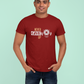 Never Give Up Plus Size Maroon T-Shirt sigmatrends