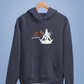Om Namha Shivaya Unisex Hoodie Sweatshrit Navy Blue - Sigmatrends