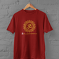 Om Yoga Unisex Plus Size Maroon T-Shirt - sigmatrends