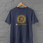 Om Yoga Unisex Plus Size Navy Blue T-Shirt - sigmatrends