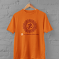 Om Unisex Plus Size Orange T-Shirt - sigmatrends