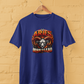 Aries Born To Lead T Shirt with fire zodiac ram graphic, bold streetwear design, unisex cotton tee, plus size M to 7XL Royal Blue Color - sigmatrends