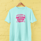 Awesome Sister Mint T-Shirt for Women featuring "This Is What an Awesome Sister Looks Like" quote in bold pink typography with thumbs-up graphics. Funny sister graphic tee and perfect birthday gift for sisters. Available in sizes S-7XL - sigmatrends