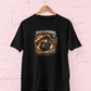 Built Like a Gun Goes Like a Bullet biker Black t shirt with motorcycle graphic unisex cotton tee M to 7XL - sigmatrends