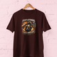 Built Like a Gun Goes Like a Bullet biker Maroon t shirt with motorcycle graphic unisex cotton tee M to 7XL - sigmatrends