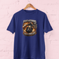 Built Like a Gun Goes Like a Bullet biker Royal Blue t shirt with motorcycle graphic unisex cotton tee M to 7XL - sigmatrends