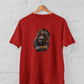 Mahakal Shiv unisex graphic red t-shirt with powerful Lord Shiva artwork and Trishul design - sigmatrends