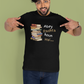 Abey Padhta Koun Hai Plus Size Men's Black T-Shirt Sigmatrends