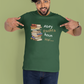 Abey Padhta Koun Hai Plus Size Men's Green T-Shirt Sigmatrends