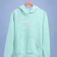 Offline Is The New Luxury Unisex Hoodie Sweatshirt Mint - Sigmatrends