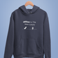 Offline Is The New Luxury Unisex Hoodie Sweatshirt Navy Blue - Sigmatrends